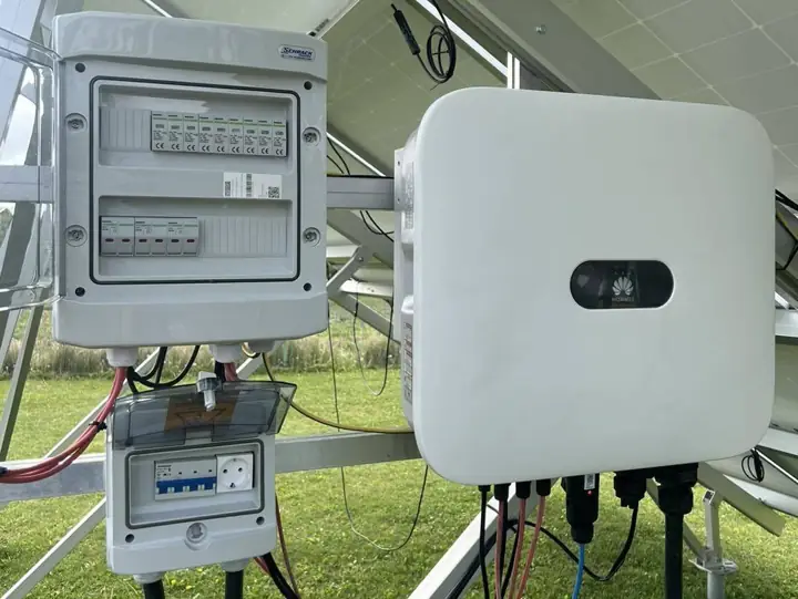 Sistem 20 kWp, montaj la sol – fotografia 6
